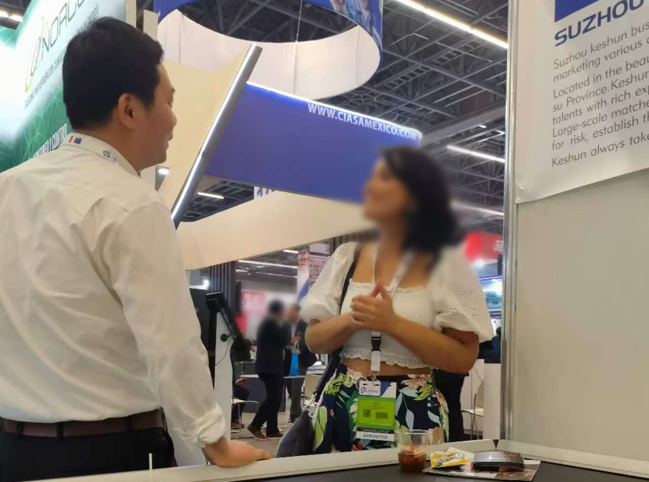 柯顺亮相墨西哥国际零售展，深耕拉美商超设备市场